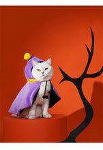 Load image into Gallery viewer, Halloween cape for cats, cute unique fun warm winter cat appearance clothes supplies
