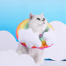 Load image into Gallery viewer, Rainbow Elizabeth collar for cats
