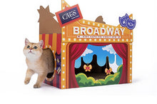 Load image into Gallery viewer, Theater style cat scratch cardboard box
