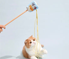Load image into Gallery viewer, Ramen cat teaser, Handheld Cat Teaser Toy cute and fun
