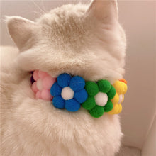 Load image into Gallery viewer, Flower harness collar for cat and dog, cute fun unique cat dog pet appearance
