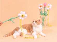 Load image into Gallery viewer, Flower style cute unique cat teaser, catnip toy
